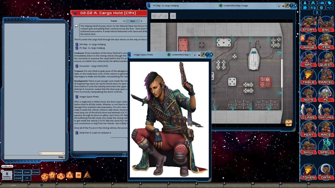 Fantasy Grounds - Starfinder RPG - Starfinder Skitter Crash screenshot 1