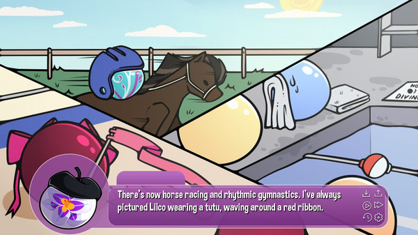 Screenshot z A Marble's Muse