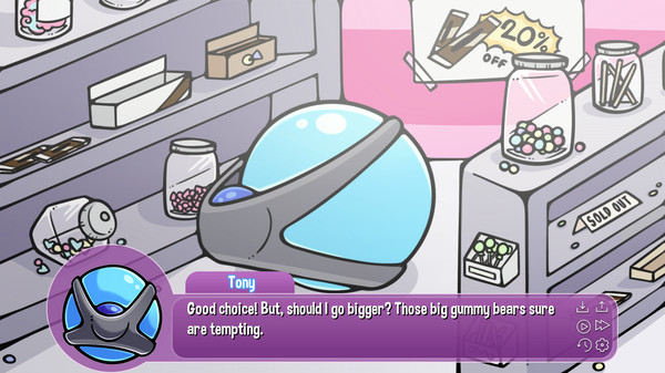 Screenshot z A Marble's Muse