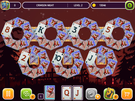 Solitaire Halloween Story
