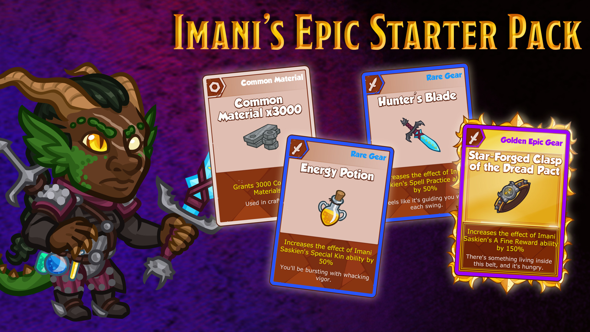 Crusaders of the Lost Idols: Imani Epic Starter Pack Featured Screenshot #1