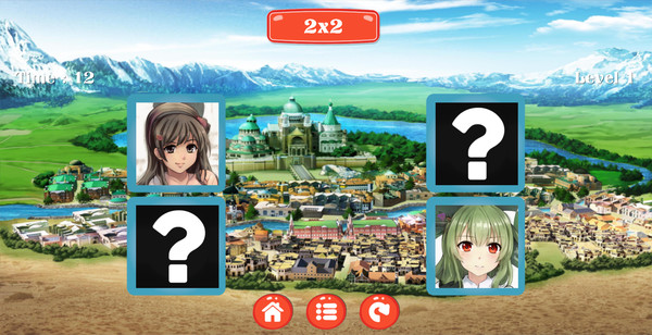 Anime - Match The Memory — gameplay screenshot 1