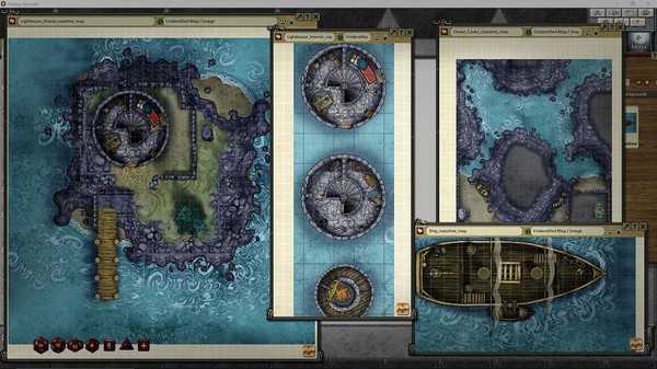 Fantasy Grounds - FG Coastlines Map Pack
