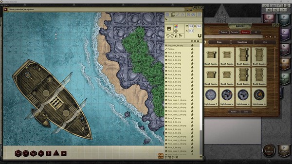 Fantasy Grounds - FG Coastlines Map Pack