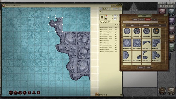 Fantasy Grounds - FG Coastlines Map Pack