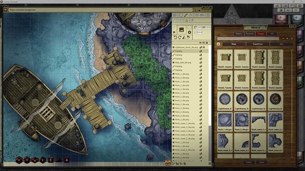 Fantasy Grounds - FG Coastlines Map Pack