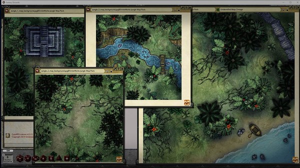 Fantasy Grounds - FG Jungle Map Pack