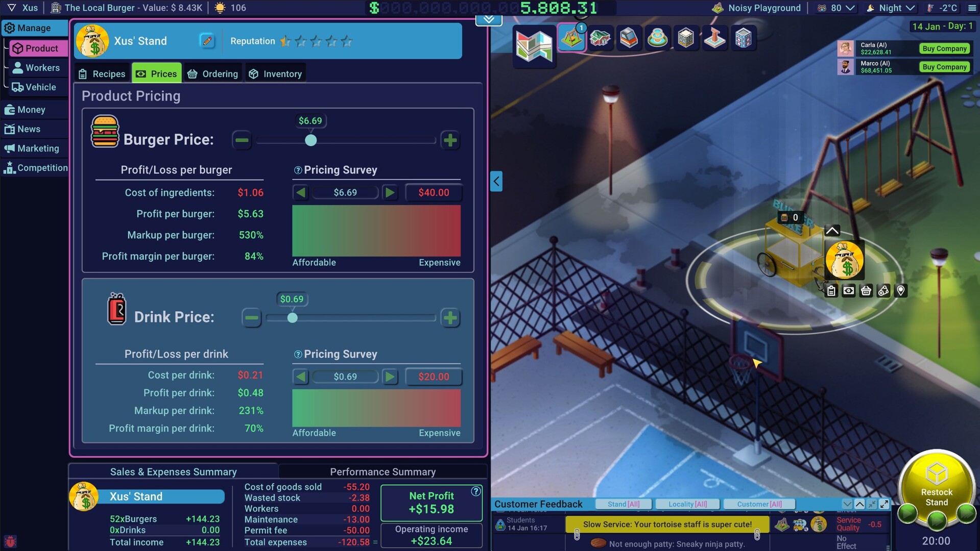 Business Heroes: Street Grub screenshot #15