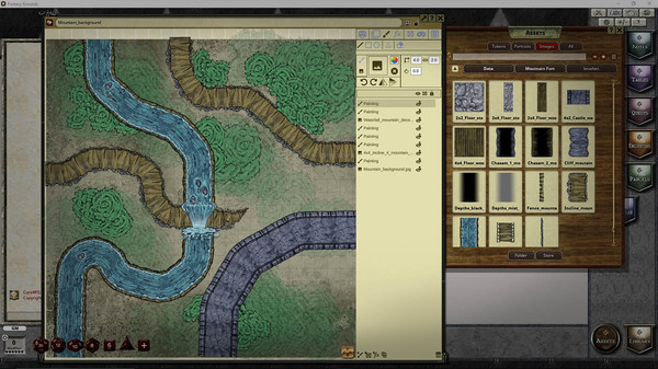 Fantasy Grounds - FG Mountains Map Pack