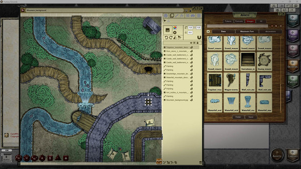 Fantasy Grounds - FG Mountains Map Pack