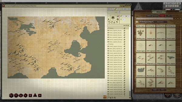 Fantasy Grounds - FG Old World Regional Map Pack