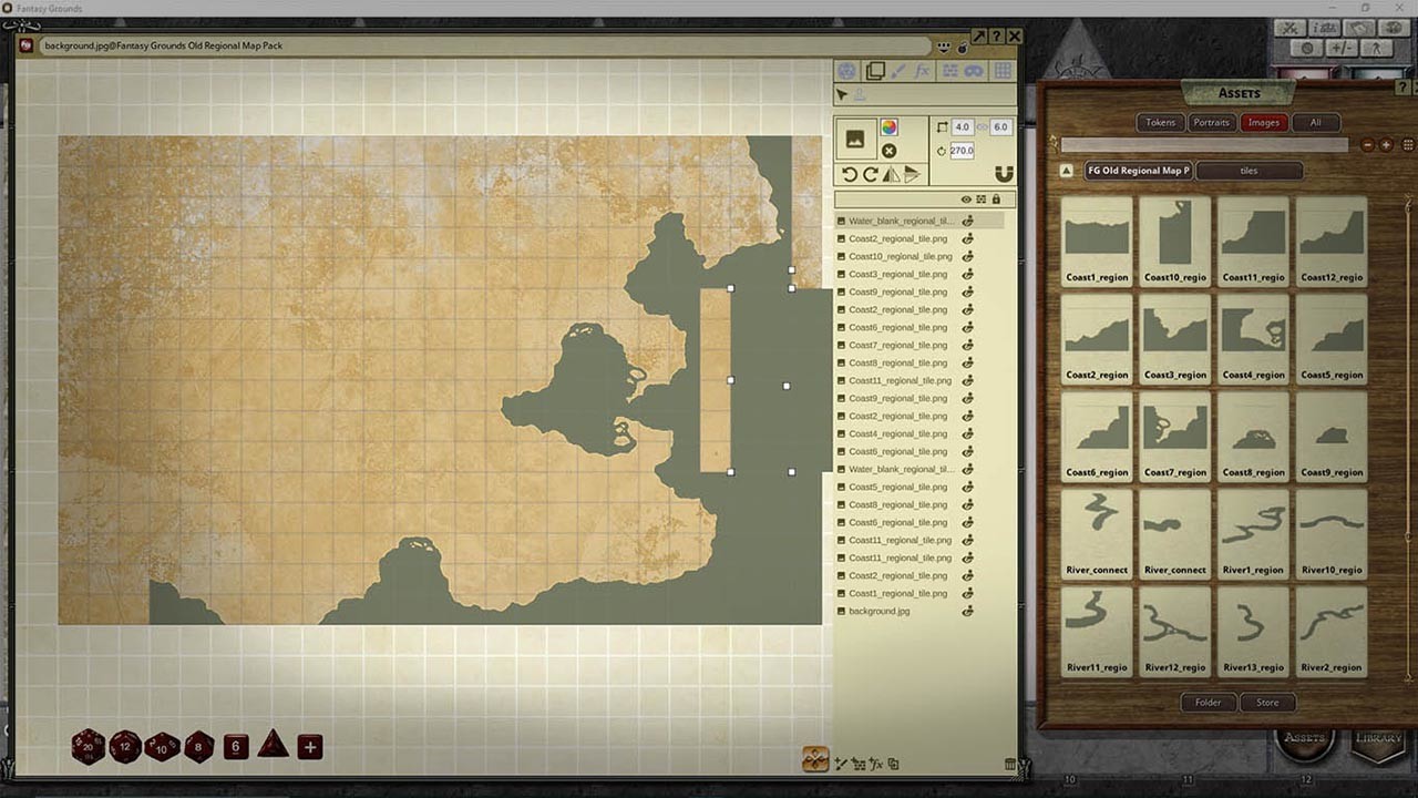 Fantasy Grounds - FG Old World Regional Map Packのスクリーンショット 1