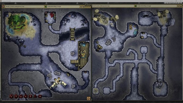 Fantasy Grounds - FG Underground Map Pack