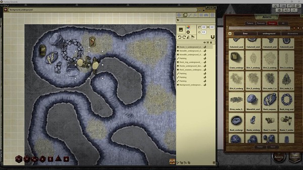 Fantasy Grounds - FG Underground Map Pack