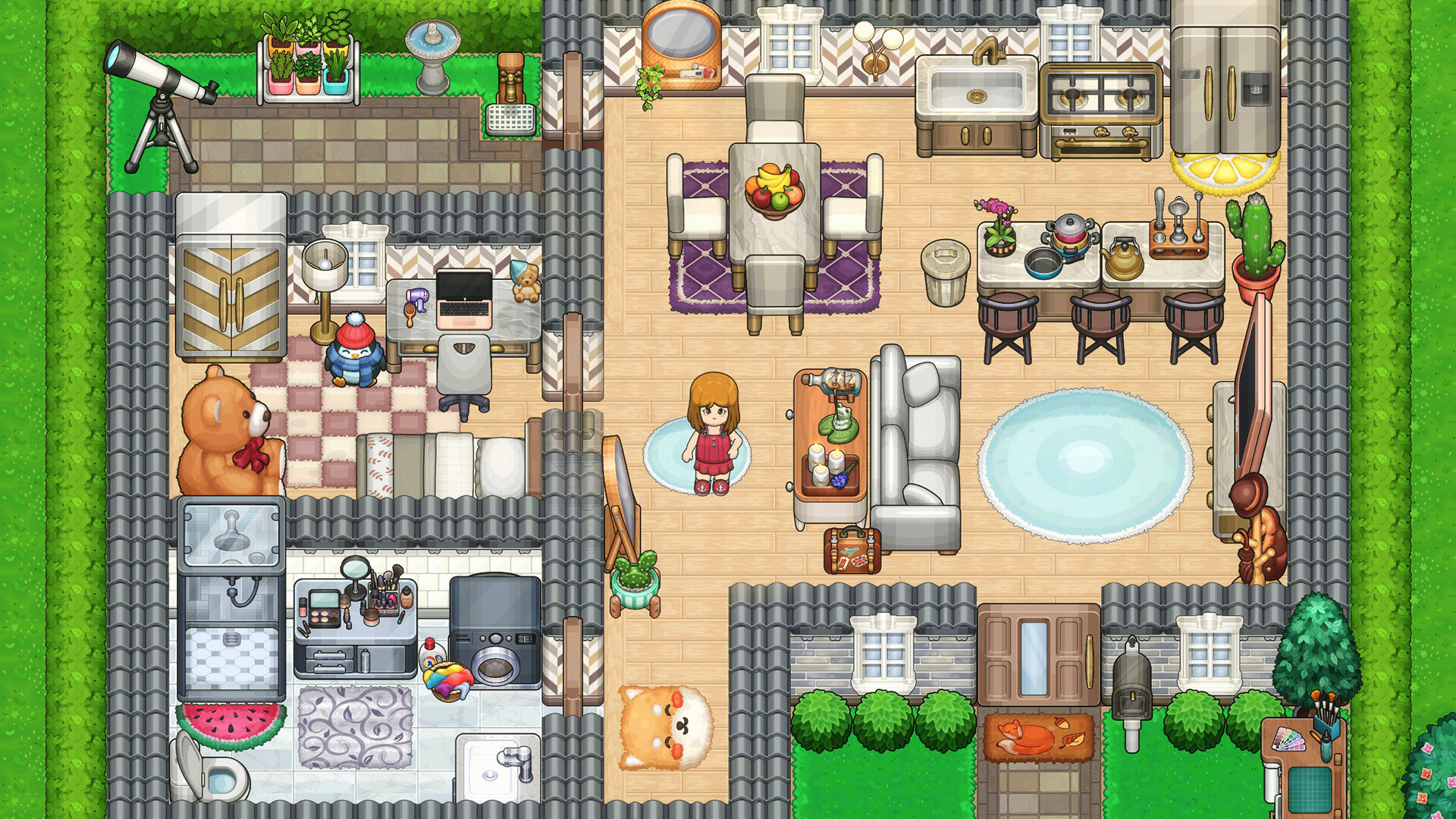 Little Sim World 스크린샷 1