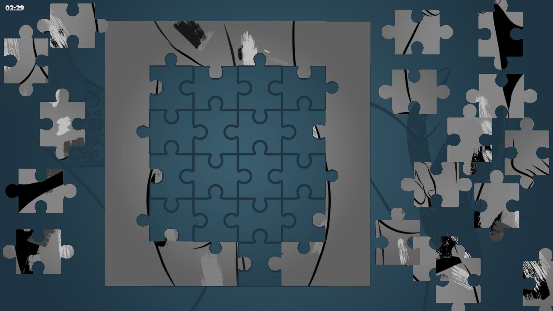 LineArt Jigsaw Puzzle - Erotica screenshot #2