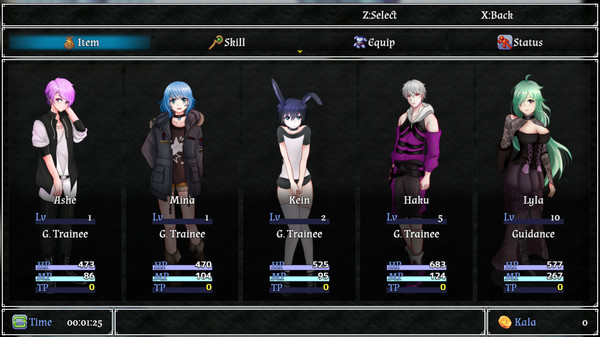 Screenshot z Euclyca Soundtrack