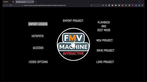 Screenshot z FMVMachine Screenshot z FMVMachine
