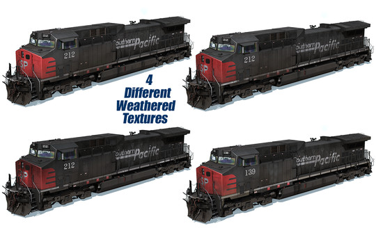Trainz 2019 DLC - Southern Pacific AC4400CW 100-299