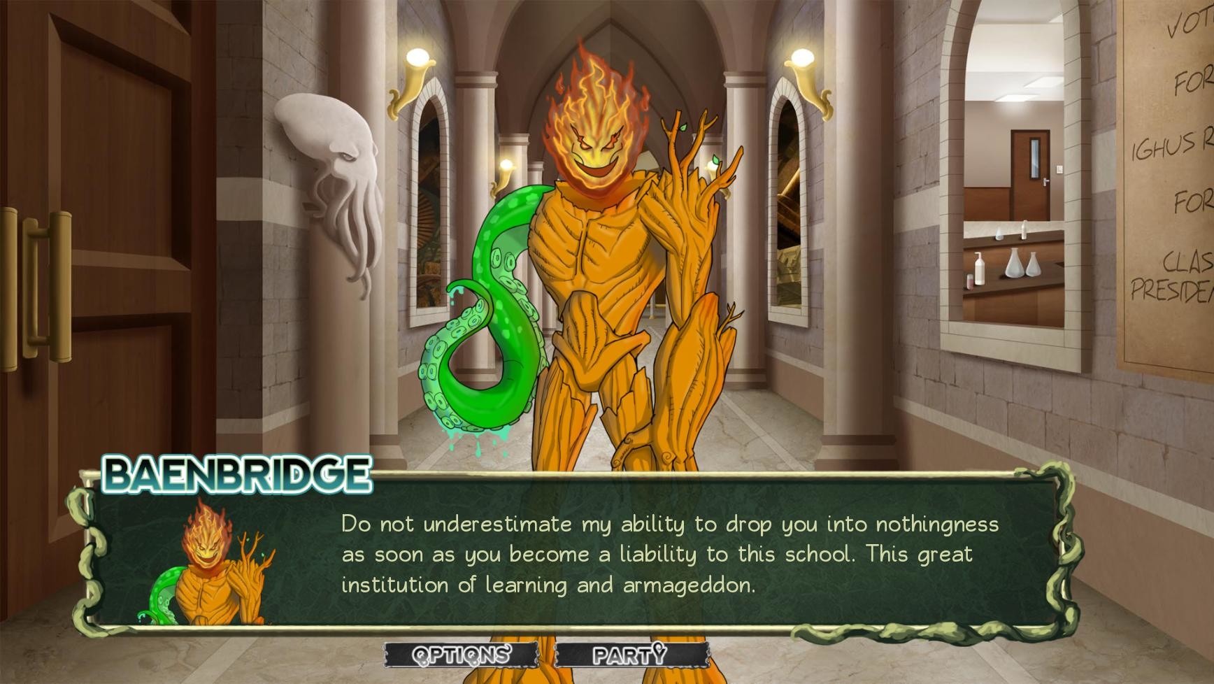 Mythos Ever After: A Cthulhu Dating Sim screenshot 4
