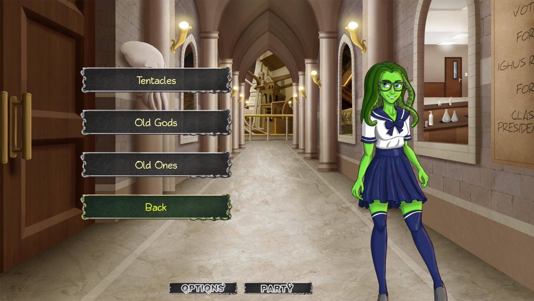 Mythos Ever After: A Cthulhu Dating Sim screenshot 1