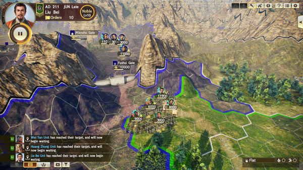 RTK14 EP: Scenario for War Chronicles Mode - 1st Wave: "Liu Bei Enters Shu"