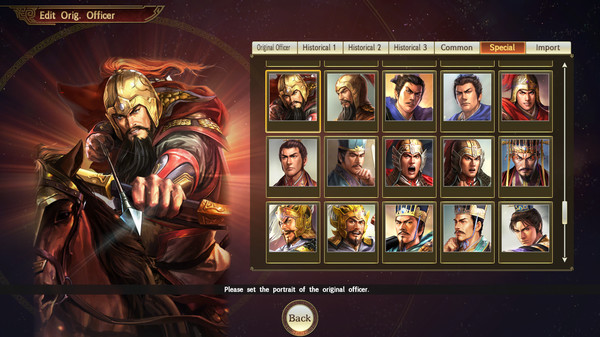 RTK14: "ROMANCE OF THE THREE KINGDOMS XIII" Officer CG Set - 2nd Wave