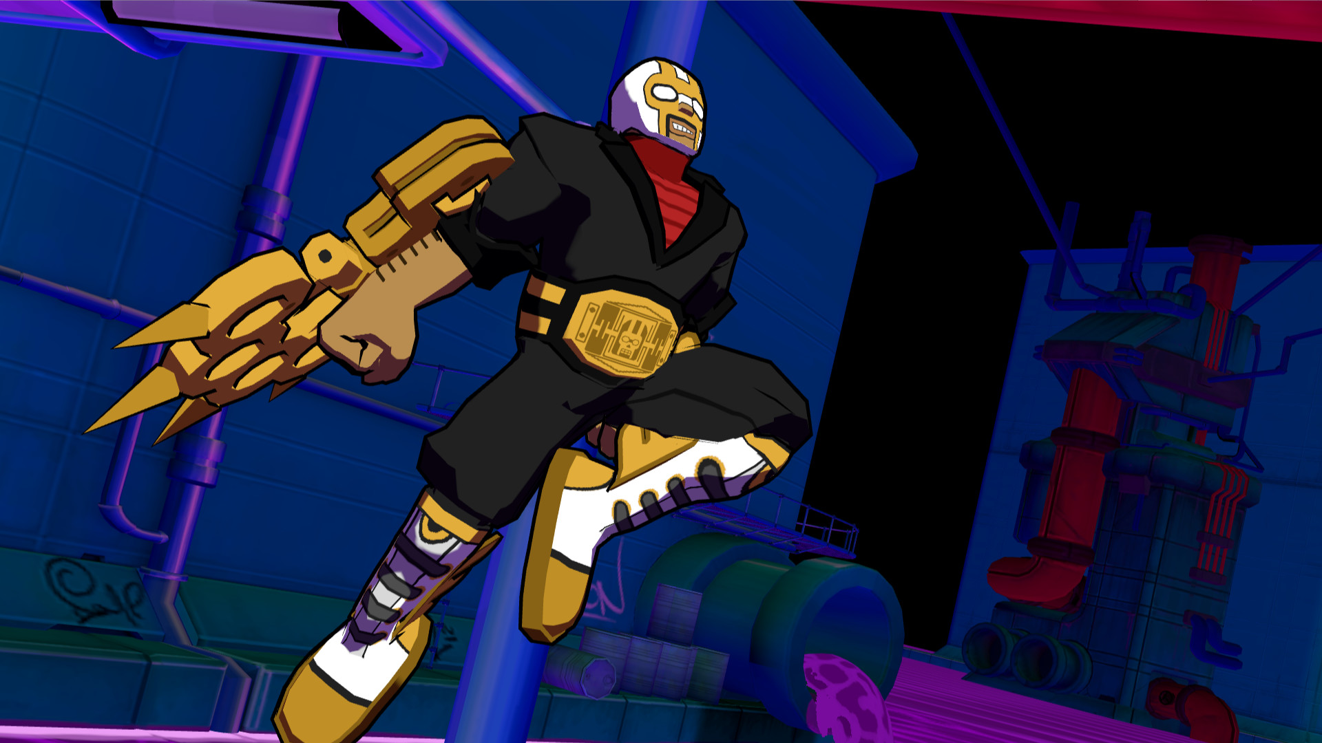 Lethal League Blaze - Shining-Gold Super Winner outfit for Nitro Featured Screenshot #1