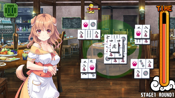 美少女麻将纸牌（翠）/Pretty Girls Mahjong Solitaire [GREEN]-学习版-网盘下载插图