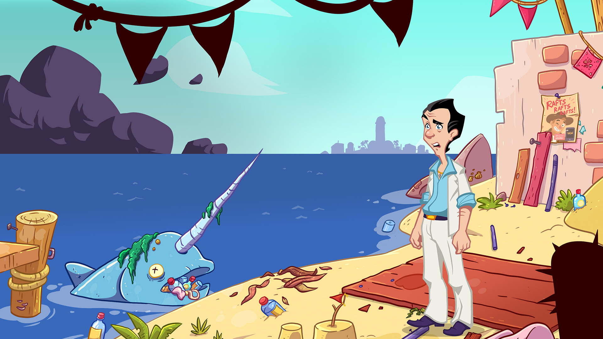 Leisure Suit Larry - Wet Dreams Dry Twice Demo Featured Screenshot #1