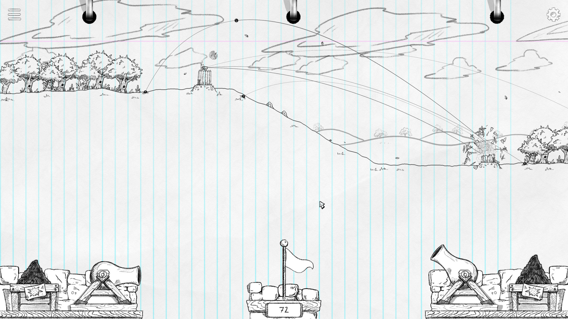Notebook Artillery screenshot #2