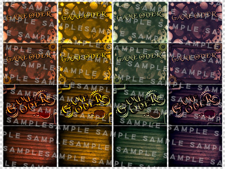 Screenshot z RPG Maker MV - Krachware User Interface Material Steampunk