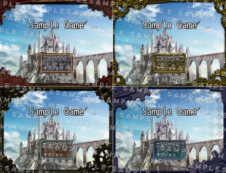 RPG Maker MZ - Krachware User Interface Material Steampunk