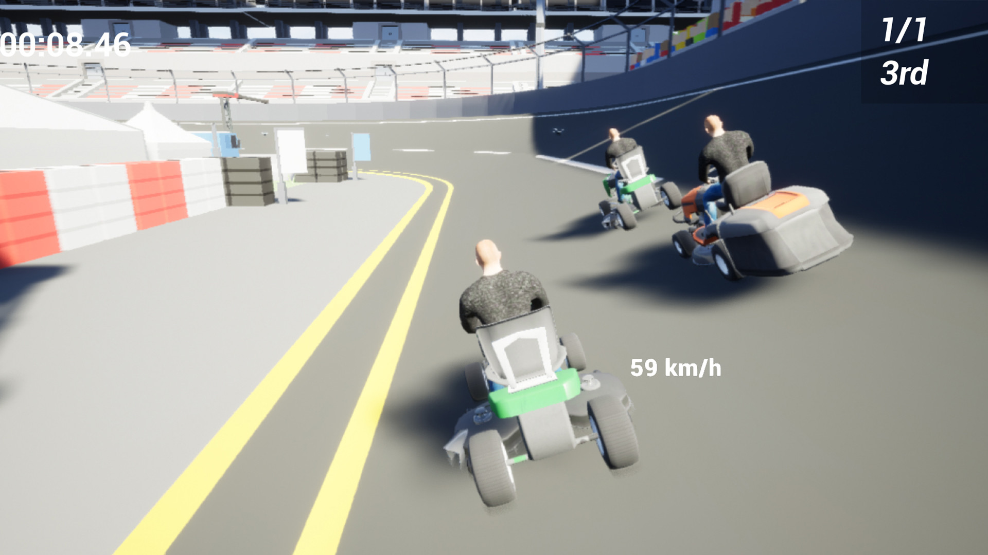 Lawnmower Game: Racing screenshot screenshot 4