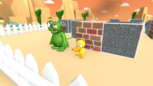 Screenshot z Dragu's Puzzle Adventure