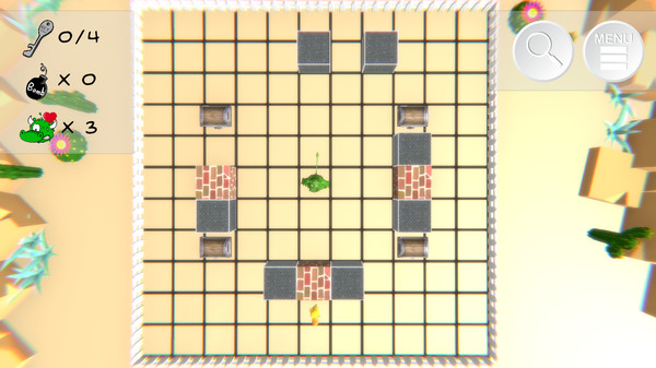 Screenshot z Dragu's Puzzle Adventure