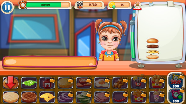 Fast Food Simulator.