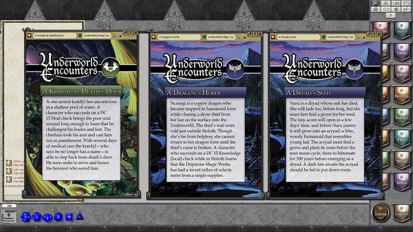 Fantasy Grounds - Rise of the Drow: Underworld Encounters