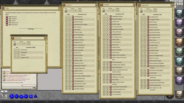 Fantasy Grounds - Rise of the Drow: Underworld Encounters