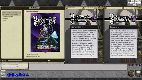 Fantasy Grounds - Rise of the Drow: Underworld Encounters
