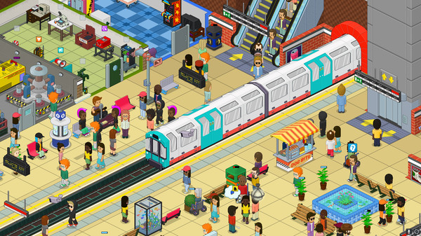 Screenshot z Overcrowd: A Commute 'Em Up Soundtrack
