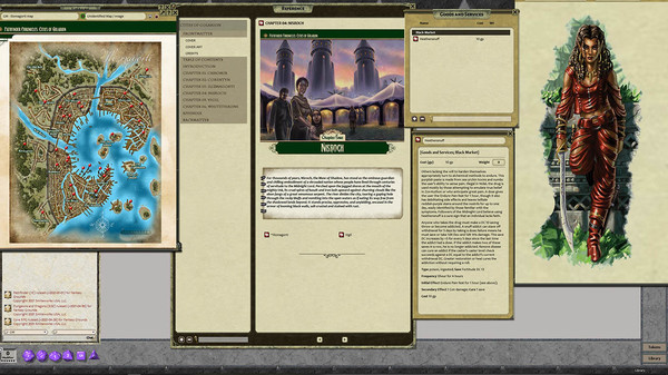 Fantasy Grounds - Pathfinder RPG - Chronicles: Cities of Golarion screenshot 4