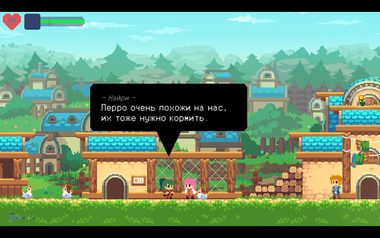 Screenshot z Phoenotopia Awakening
