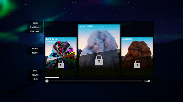 Screenshot z Rock Simulator - Rock Pass