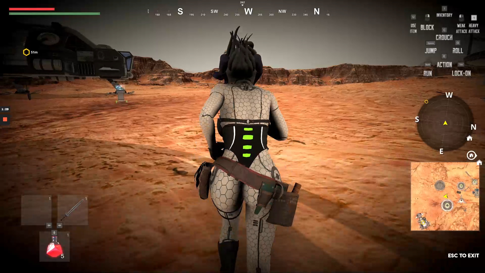 #8. Outcast on Mars (Steam) By: Ani4Bio Animated