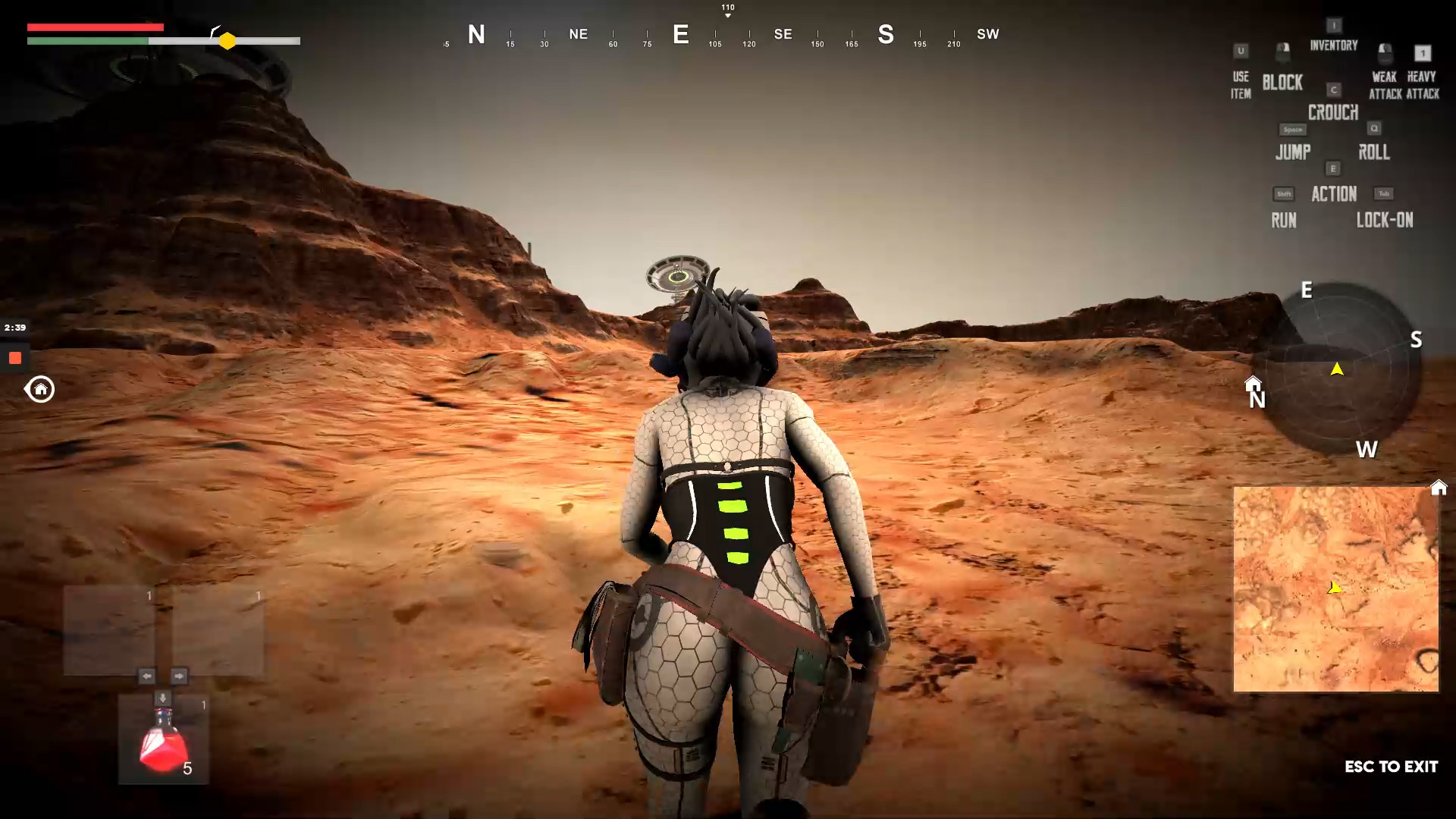 #9. Outcast on Mars (Steam) By: Ani4Bio Animated