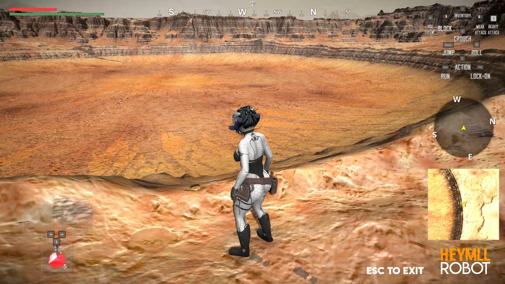 #5. Outcast on Mars (Steam) By: Ani4Bio Animated