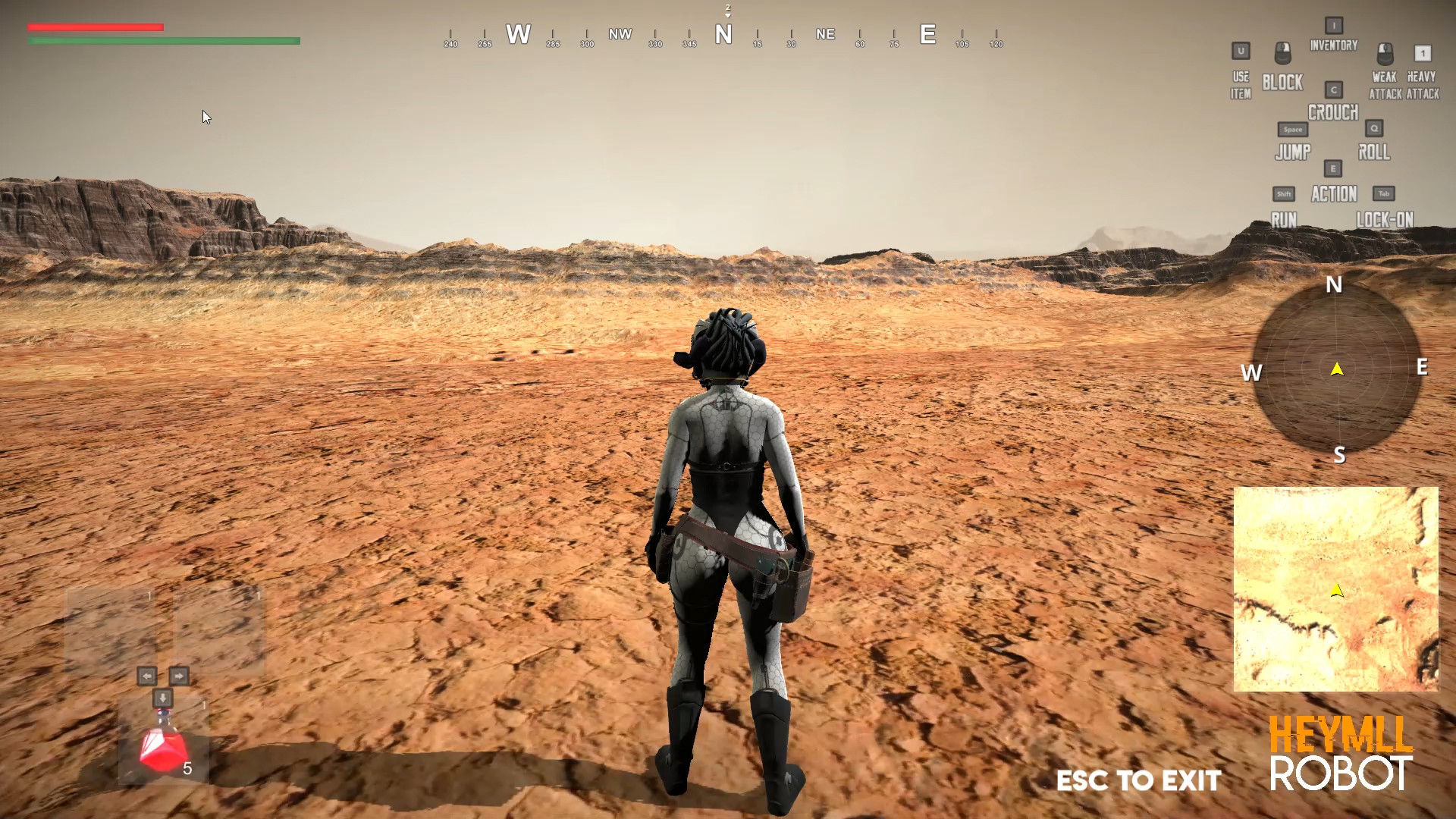 #3. Outcast on Mars (Steam) By: Ani4Bio Animated