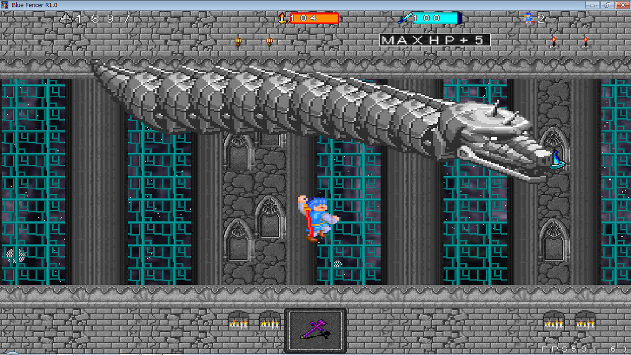 Blue fencer Resurrection screenshot #4