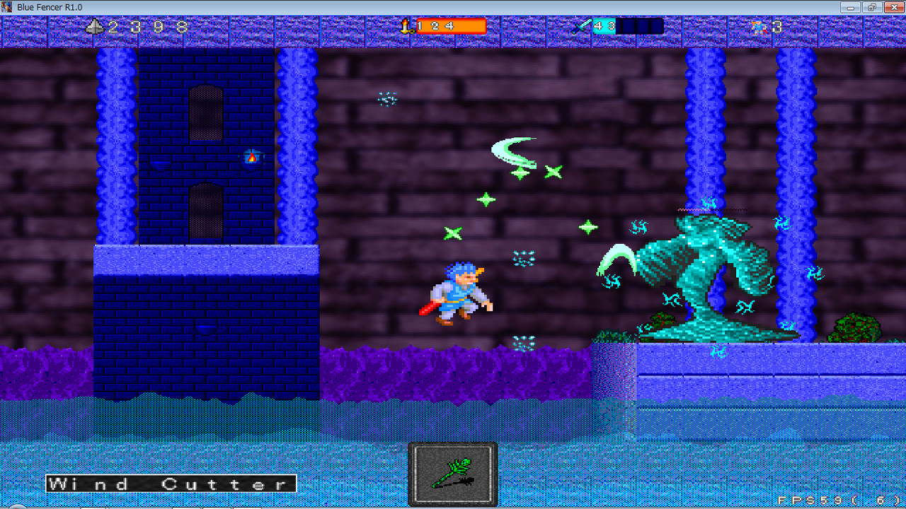 Blue fencer Resurrection screenshot #5